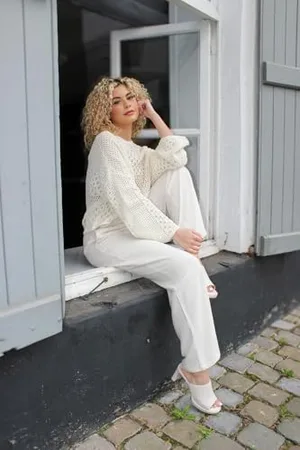ONLY Stoffhose Damen, , L / 32L