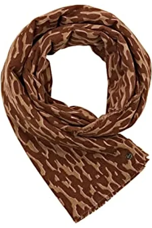 ESPRIT Damen 102ea1q315 Mode Schal, Brown, Einheitsgröße EU
