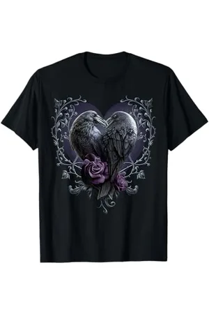 Spiral Original - Rabe Herz - Gothic Ravens T-Shirt