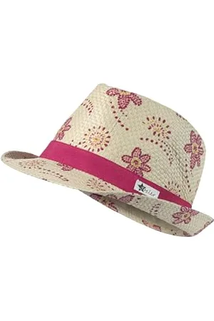 Sterntaler Mädchen Strohhut Blumen, , 45 EU