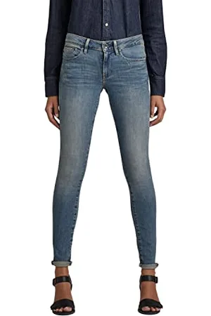 G-Star RAW Damen Midge Zip Mid Skinny Jeans