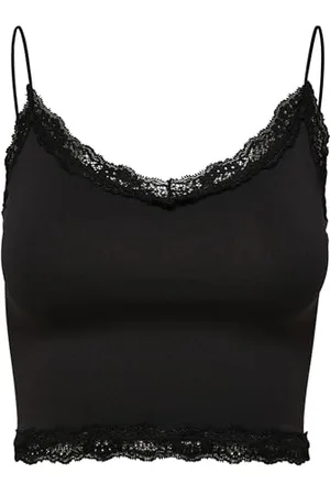 ONLY ONLVICKY LACE Seamless Cropped TOP NOOS
