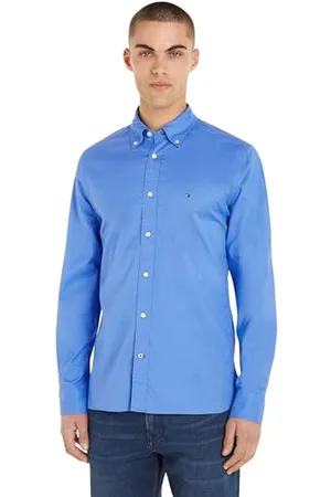 Tommy Hilfiger Herren Hemd Flex Poplin Rf Shirt Langarm, , S