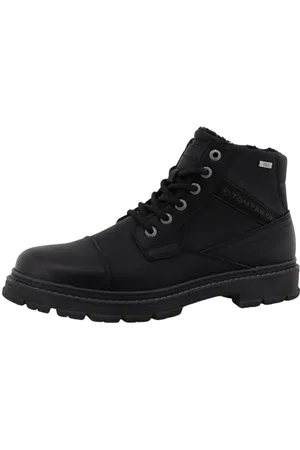 TOM TAILOR Herren 4280350010 Mode-Stiefel, Black, 46 EU