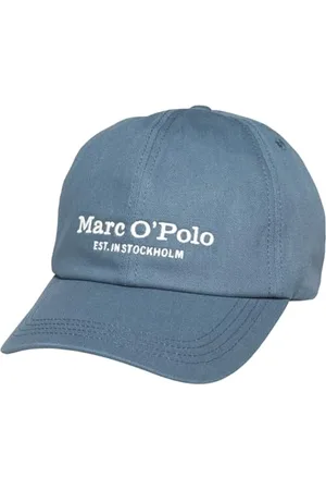 Marc O’ Polo Marc OߴPolo Herren Cap aus Bio-Baumwolle sportlich, Blau (Storm), One Size