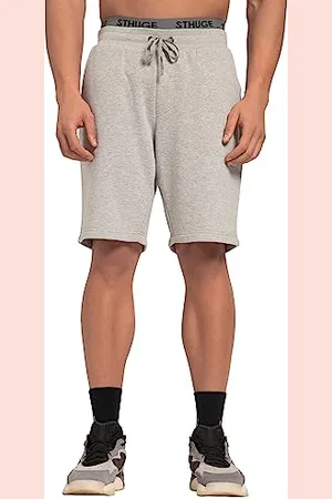 STHUGE Herren Große Größen Sweatbermuda Basic 1/2