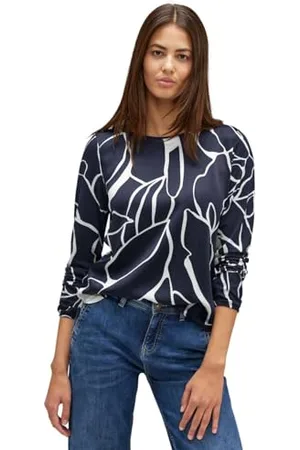 Street one Damen A320607 Langarmshirt Bedruckt, , 40