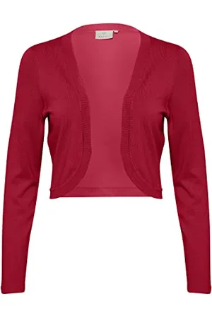 Kaffe Bolero Astrid Damen Bolero Astrid Elegant Jäckchen Langarm Cardigan Bolerojacke XXL
