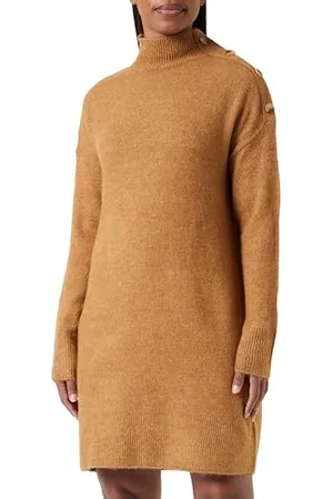 ONLY ONLALEXA LS HIGH Button Dress CS KNT