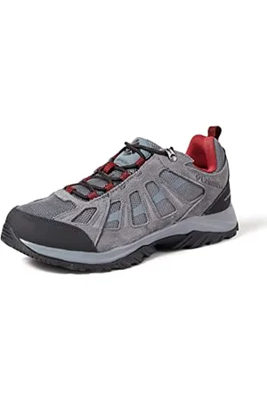 Columbia Redmond III WP wasserdichte Wanderschuhe für Herren, Grau (Ti Grey Steel x Black), 42 EU