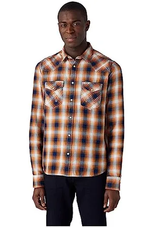 Wrangler Herren Ls Western Shirt, , M EU