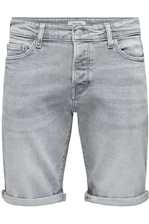 Only & Sons Male Shorts Slim Fit Mittlere Taille Shorts