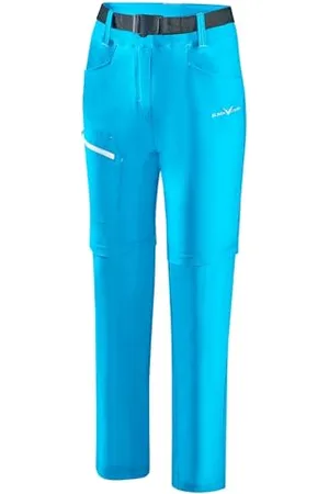 Black Crevice Damen Zip Off Leg Trekkinghose, , 40