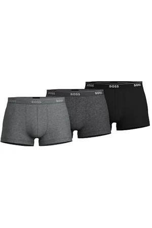 HUGO BOSS Mens 3er-Pack Shorts aus Stretch-Baumwolle mit normaler Passform Badehose, , X-Large