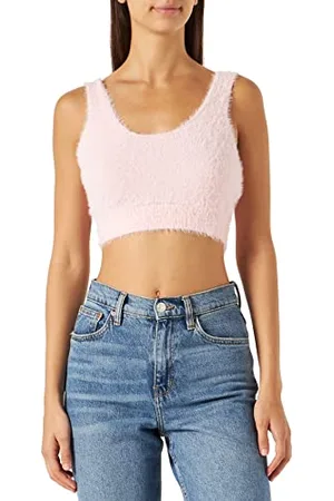 Pieces® Damen Pcnagili Bralette Knit Stricktop, , M EU