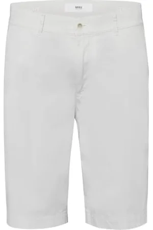 Brax BRAX Herren Style Bozen Ultralight Structure in Leichter Baumwolle Bermudas, Coconut, 36W / 34L EU