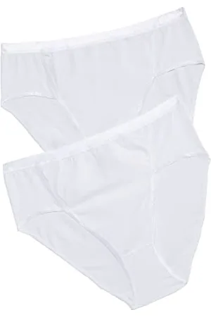 Ulla Popken Damen Jazz-pants, 2er-pack Panties, , 46-48 EU