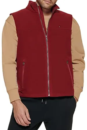 Tommy Hilfiger Herren Lightweight Polar Vest Fleece-Weste, , M