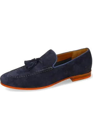 Melvin & Hamilton Melvin & Hammilton Herren Loafer/Slipper CLIVE 20 Rauleder, 11-Deutsch:47, Color:blau