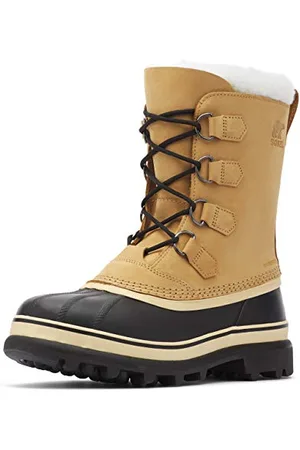 sorel Caribou wasserdichte Schneestiefel für Herren, Beige , 42 EU