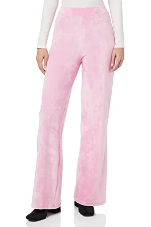 KENDALL + KYLIE KENDALL & KYLIE Damen K&K W Velour HIGH Rise Flare Pants KKW3711720 Hose, , L