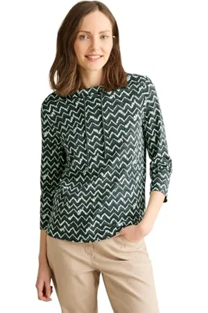 CECIL Damen B322934 Shirt mit Minimal Print, , M