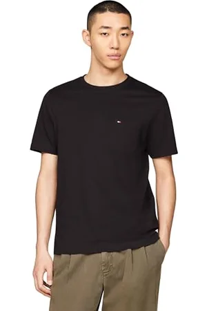 Tommy Hilfiger Herren T-Shirt Kurzarm Pocket Rundhalsausschnitt, , XS