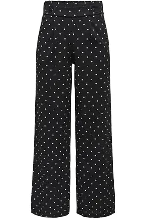 JDY Damen GEGGO New Long Pant JRS NOOS Bundfaltenhose, , 28
