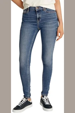 Tommy Hilfiger Damen Jeans Hose Nora Skinny Mid Rise, Blau (Denim Medium), 30W/28L