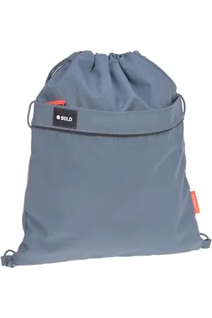 LÄSSIG Bold Lässig Kinder Turnbeutel Sportbeutel mit Rucksackfunktion/School String Bag Bold Blue