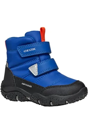 Geox B Baltic Boy B ABX B Snow Boot, ROYAL/ORANGE, 27 EU