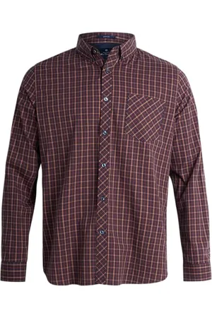 Ben Sherman Herren Button Down Hemd - Klassische Passform Langarm Button Down Hemd - Casual Dress Shirt für Männer (S-XL), , Mittel
