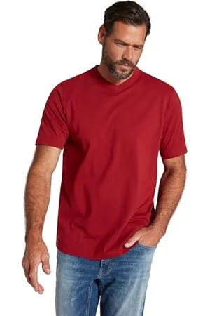 JP 1880 Herren große Größen Übergrößen Menswear L-8XL T-Shirt, Basic, V-Ausschnitt, bis 8XL 7XL 702415540-7XL