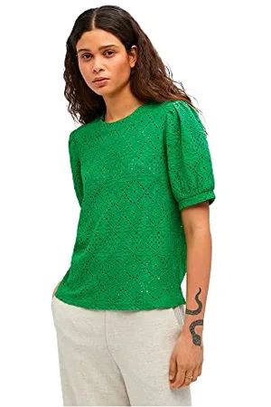 Object Damen Objfeodora S/S Top Noos T-Shirt, , L EU