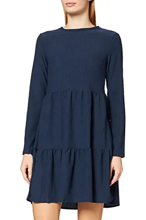 Eight2Nine Eight2Nine Damen Langarm 30226 Lässiges Kleid, , L
