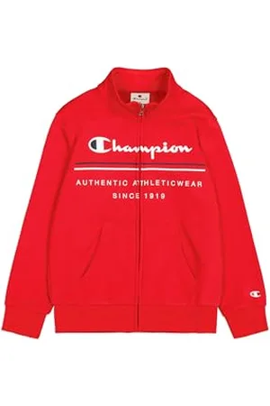 Champion Jungen Legacy Graphic Shop B (306840) -Ultra-Light Soft Compact Powerblend Fleece Full-Zip Hoodie, , 3-4 Years