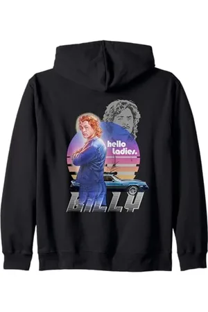 Stranger Things Retro Billy Muscle Car Pose Hello Ladies Kapuzenjacke