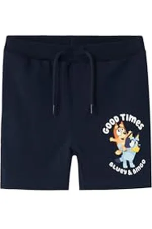 NAME IT Nmmakley Bluey Long SWE Shorts Unb Sky