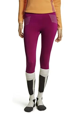 Falke Damen Funktionshose Maximum Warm Trend, Funktionsmaterial, 1 Stück, Lila (Radiant Orchid 8692), XS