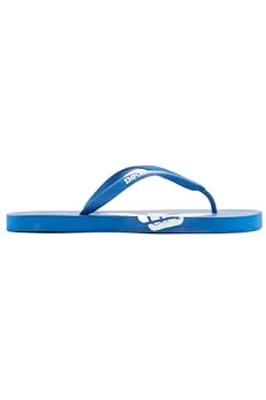 Emporio Armani Unisex Bold Eagle Logo Flops Flip-Flop, ROYAL+White, 37