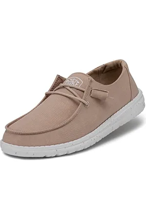 Hey dude Damen Wendy Slub Canvas Moc Toe Shoes, , 36 EU