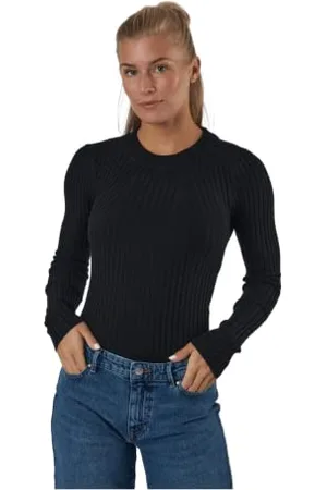 Pieces® Pccrista Ls O-Neck Knit Noos Bc