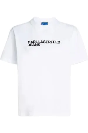 Karl Lagerfeld Damen Reg Essential Tee Tshirt, , S EU