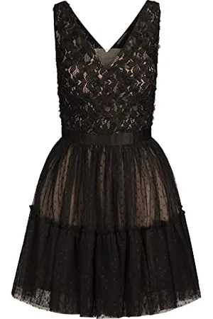 Apart Damen Apart Cocktailkleid aus Spitze und Tüll Special Occasion Dress, , S EU