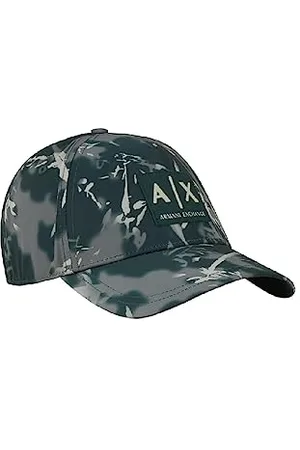 Armani Exchange Unisex-Erwachsene Allover Camo Bedruckte Mütze Baseballkappe, , Einheitsgre