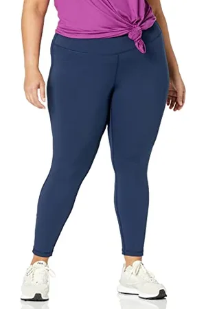 Amazon Damen Active Sculpt Workout Athleisure Mid Rise Leggings in voller Länge - Auslauffarben, , 6XL Große Größen