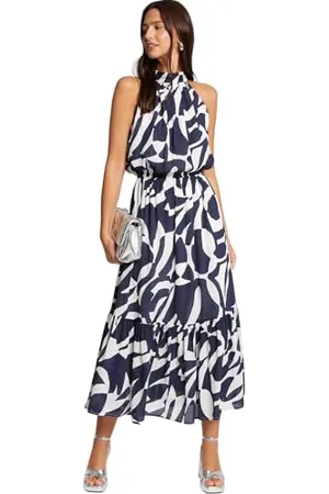 Morgan Damen 242-rplum.f Cocktailkleid, Mehrfarbig, 40