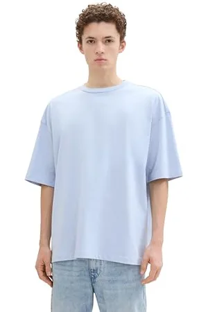 TOM TAILOR Herren Oversize Basic T-Shirt, Kentucky Blue, XXL