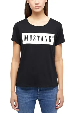 Mustang Damen Style Alma T-Shirt, , 3XL Große Größen EU
