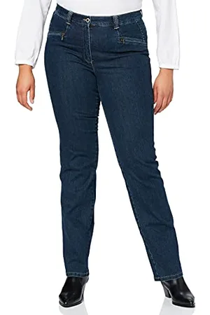 Ulla Popken Damen, große Größen, Stretchjeans Mony